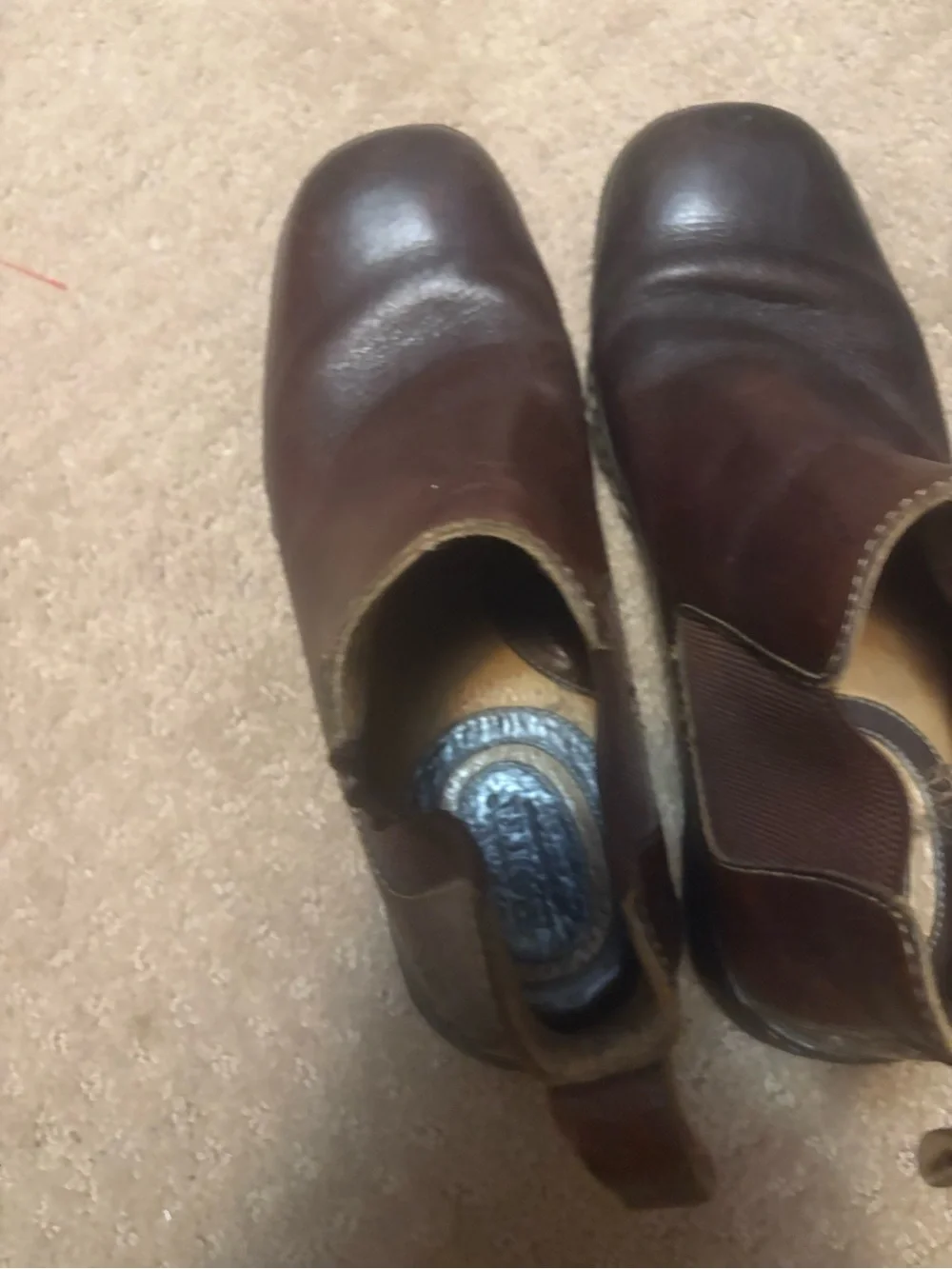 Born Men's Dark Brown Leather Chukka Boots